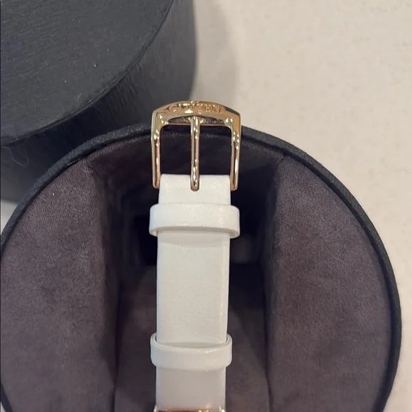 Citizen Gold and White Eco Drive Watch - Picture 3 of 4